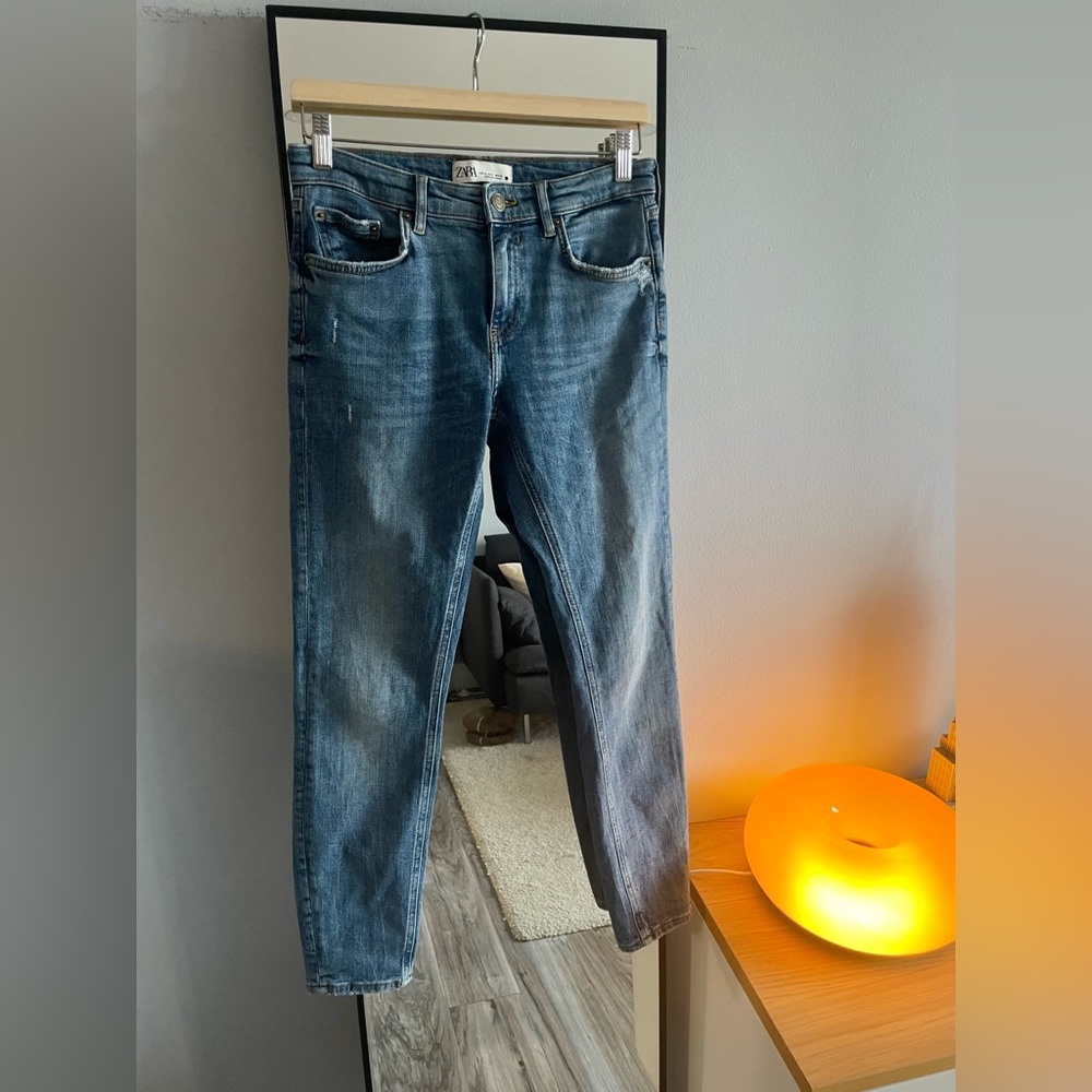ZARA Mid Rise Skinny Jeans